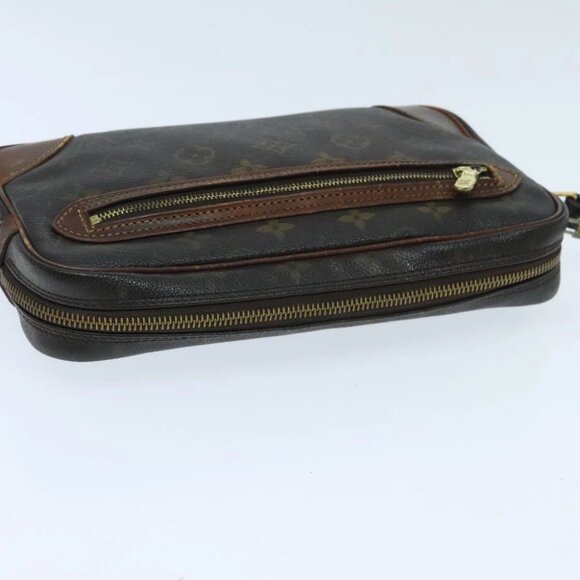 LOUIS VUITTON Monogram Marly Dragonne GM Clutch Bag M51825 LV Auth 95886 - Picture 13 of 16